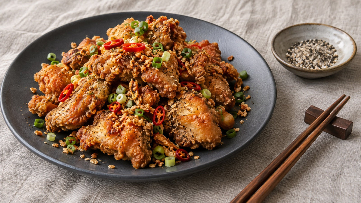 Salt and Pepper Chicken Recipe: Crispy Chinese Takeaway Style in 30 Minutes