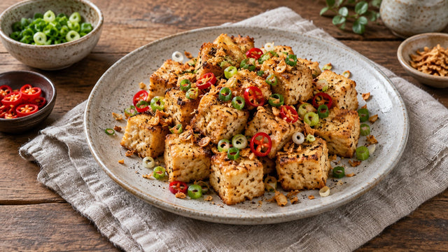 Salt and Pepper Tofu: Crispy Chinese Takeaway Style in 30 Minutes
