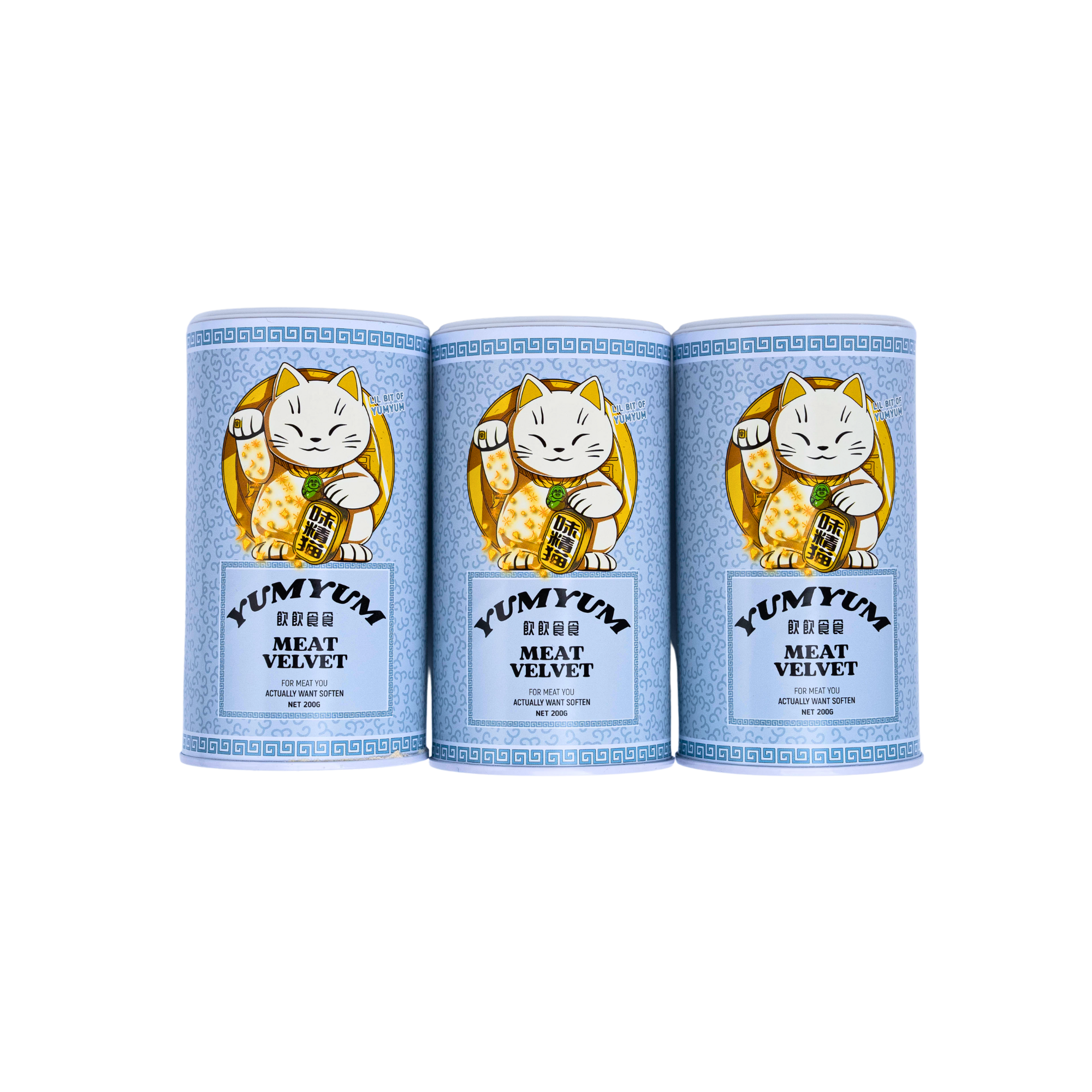 Three-Pack YumYum Meat Velvet