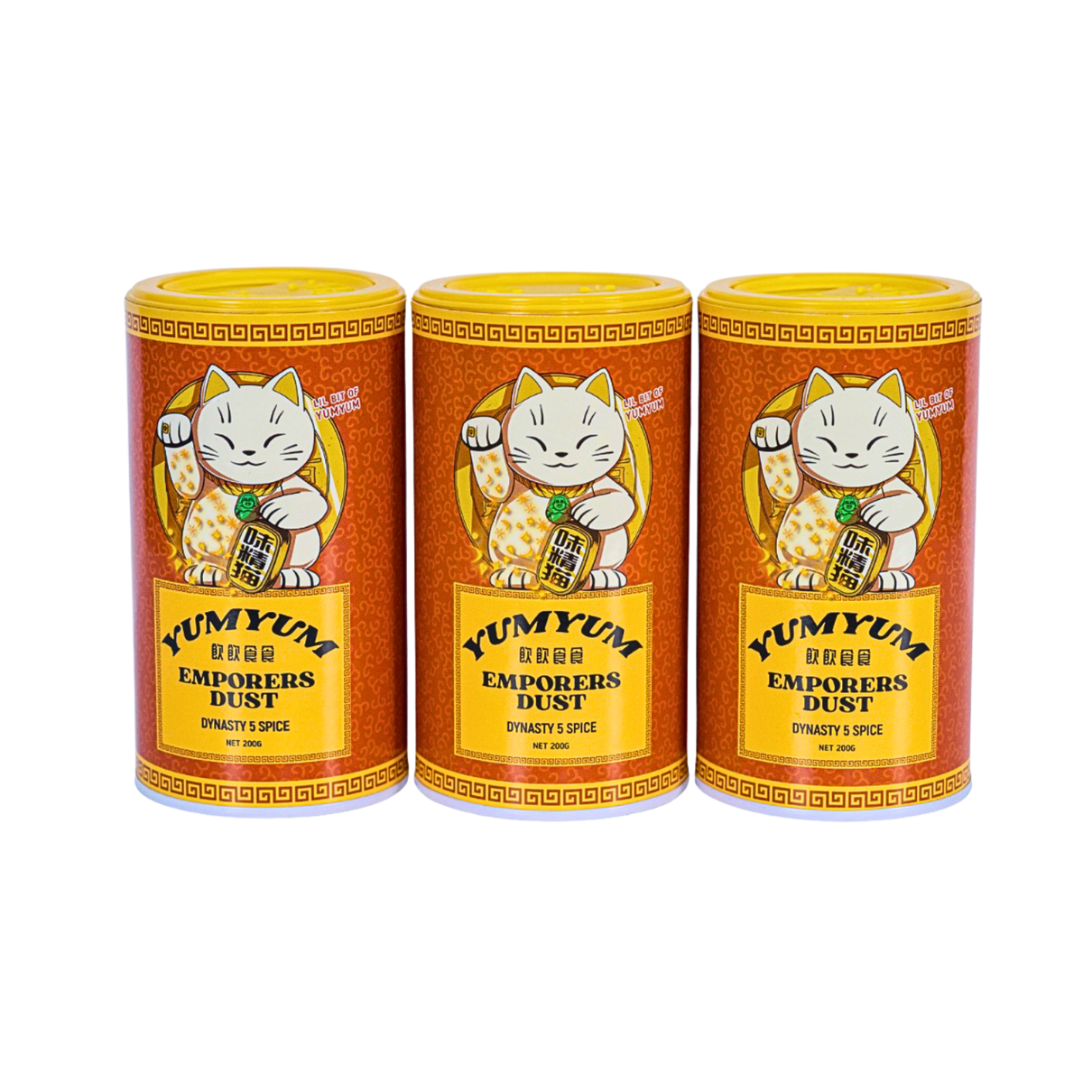 YumYum Emperor's Dust 3-Pack | Five-Spice, Stocked Up — YUMYUM