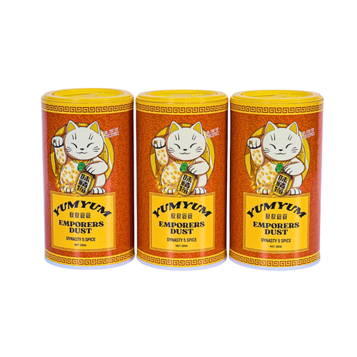 YumYum Emperor's Dust 3-Pack | Five-Spice, Stocked Up — YUMYUM
