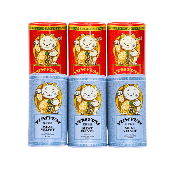 YumYum 6 Bundle Mix | 3 Meat Velvet + 3 Seasonings — YUMYUM SEASONING