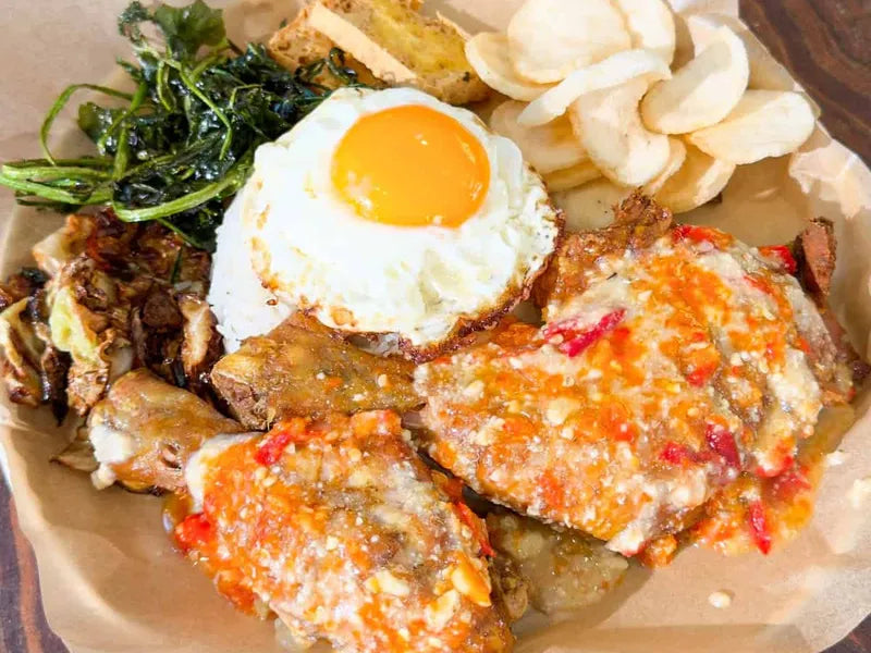 Ayam Gepuk (Smashed Chicken)