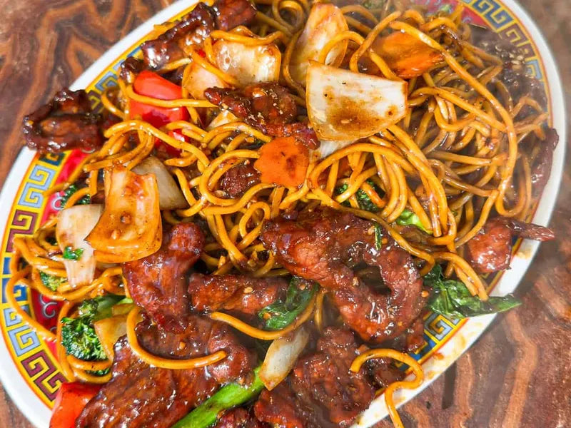 Beef and Black Bean Noodles
