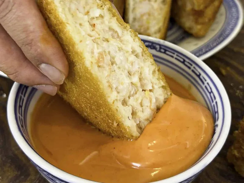 Shrimp Toast Sandwiches