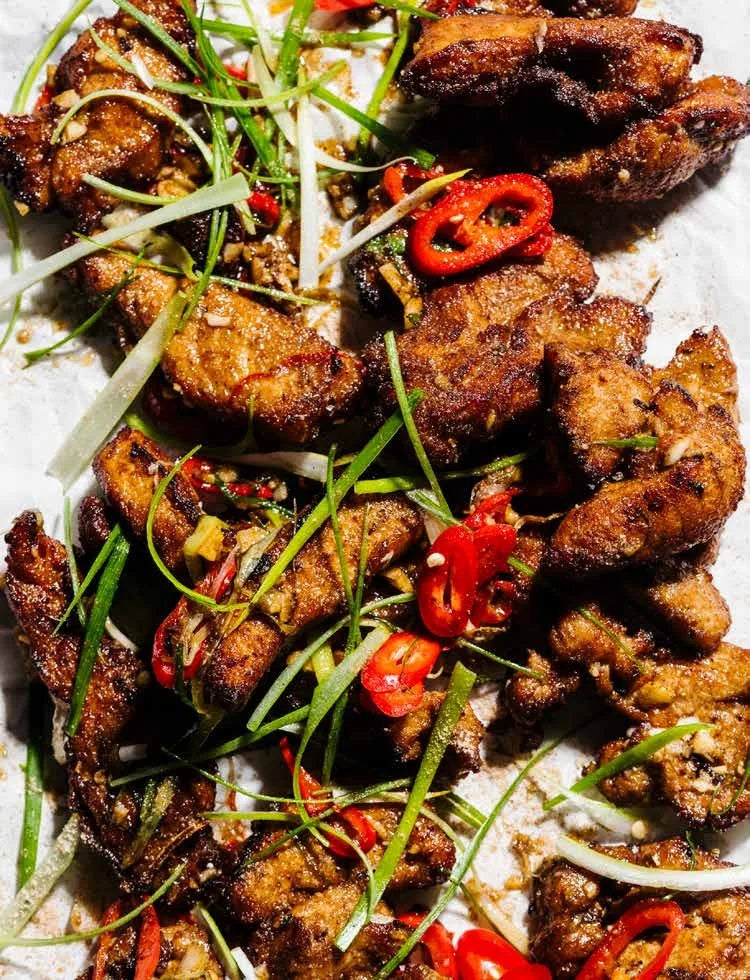 Crispy chilli chicken