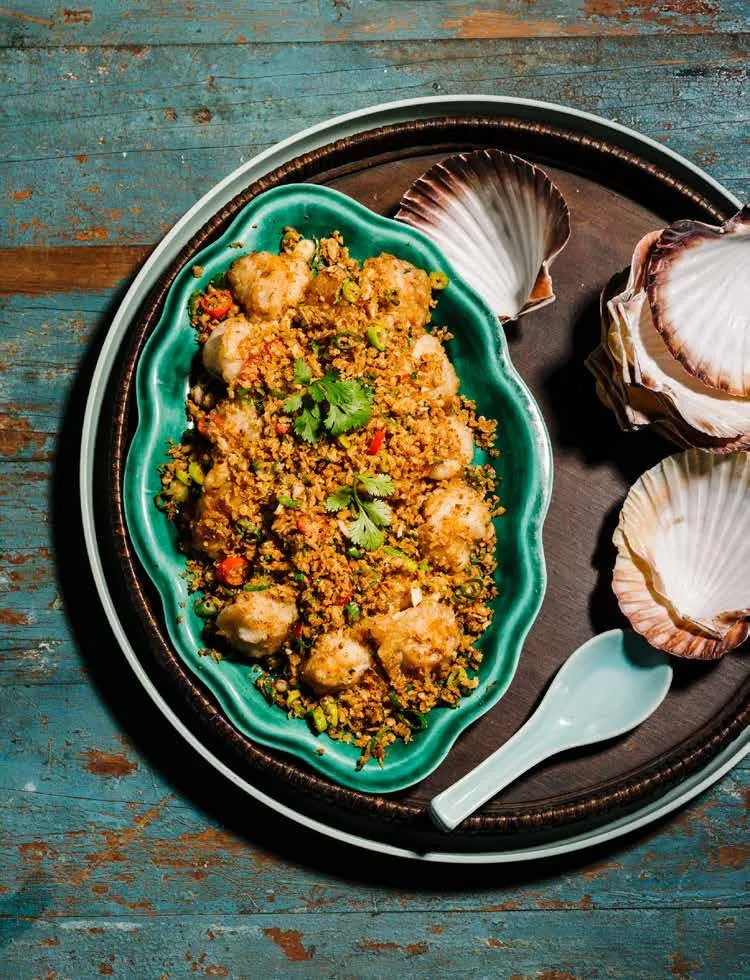 Salt and pepper prawns